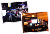 参加2013年和2013 IMSH ProMat AnyLogic北美