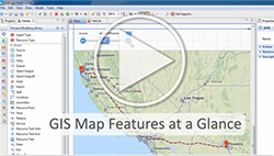 AnyLogic 7.1演示:把地图和模拟